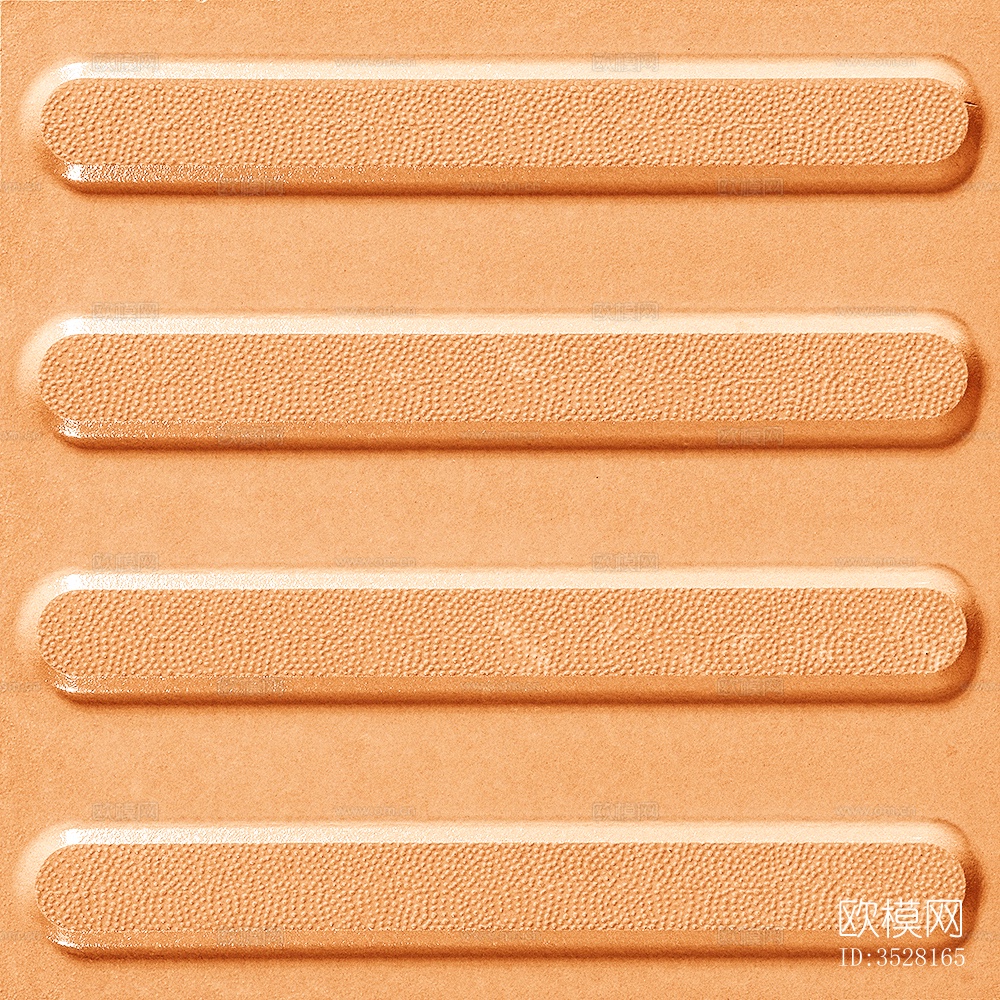 橘黄色盲道砖 人行道砖下载