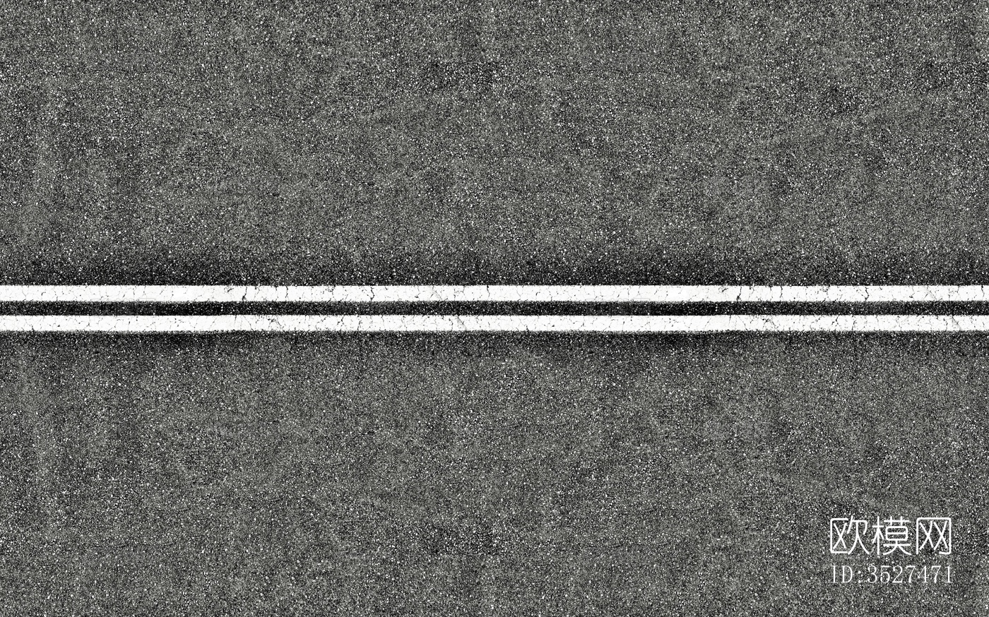 沥青马路 车行线地面下载