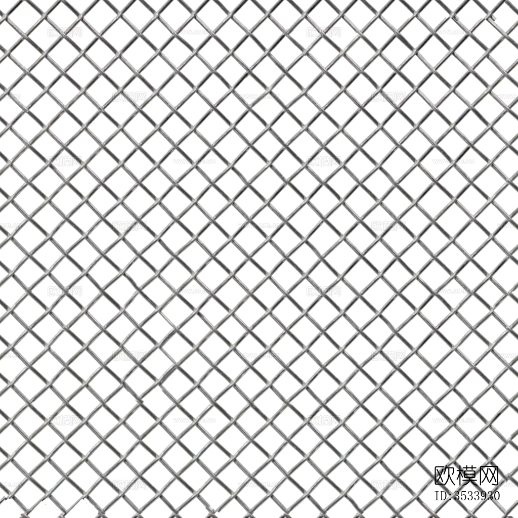 免扣金属网格栅金属贴图下载