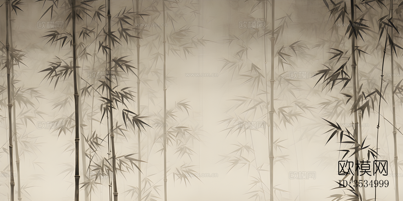 新中式壁画下载