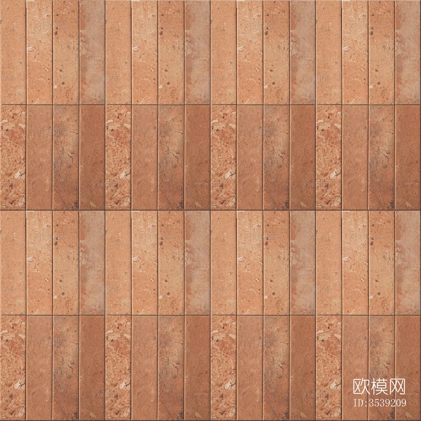 红褐色复古红砖贴图下载