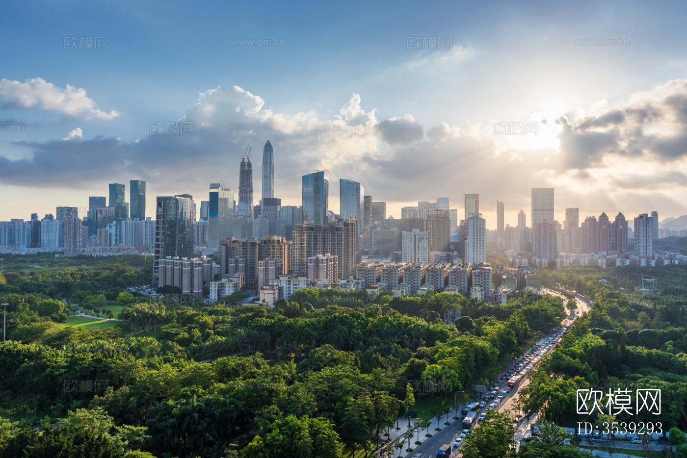 都市城市户外外景贴图下载