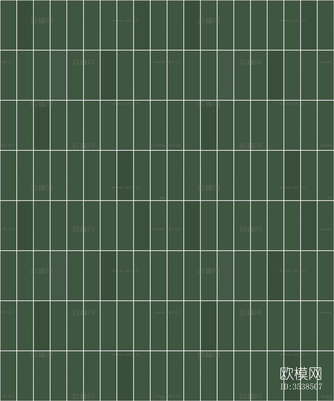 无缝小法绿色墙砖贴图下载