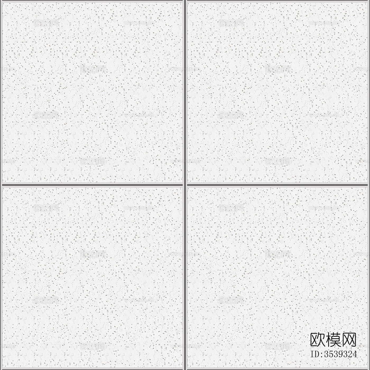 无缝矿棉板_硅钙板吊顶贴图