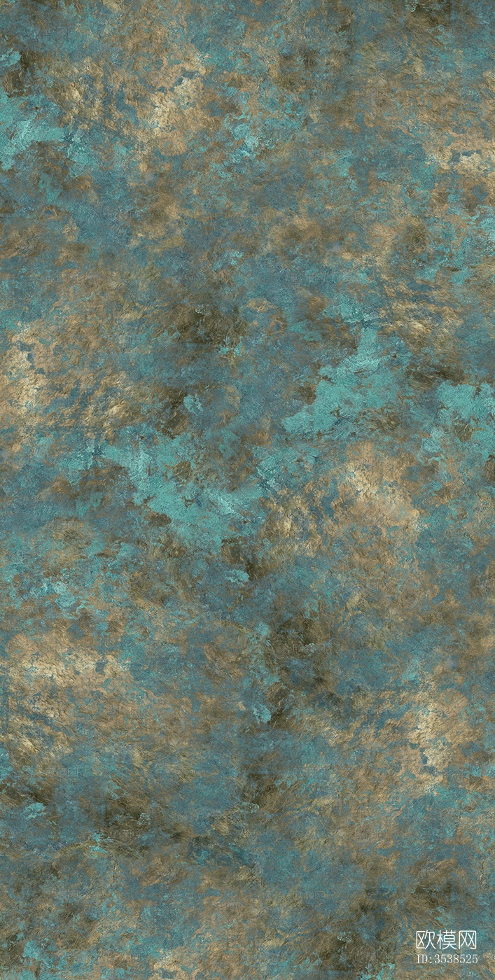 青铜金属元素砖贴图下载