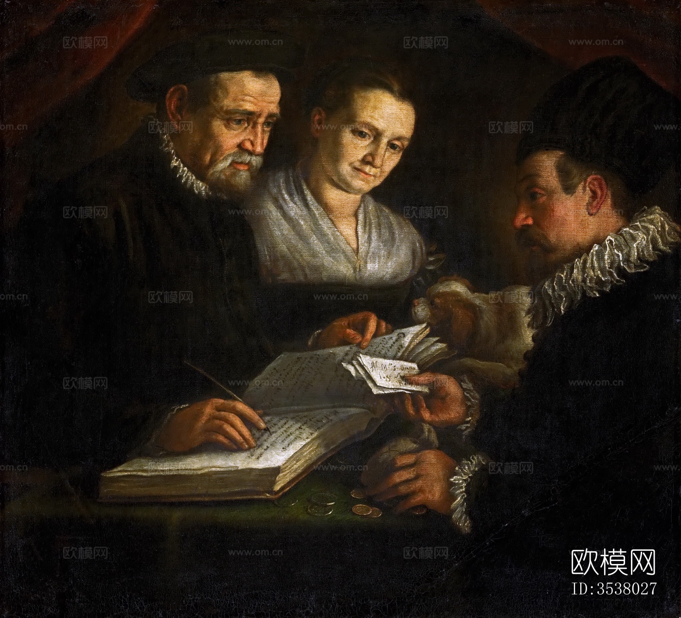 世界名画 人物 油画 国外下载