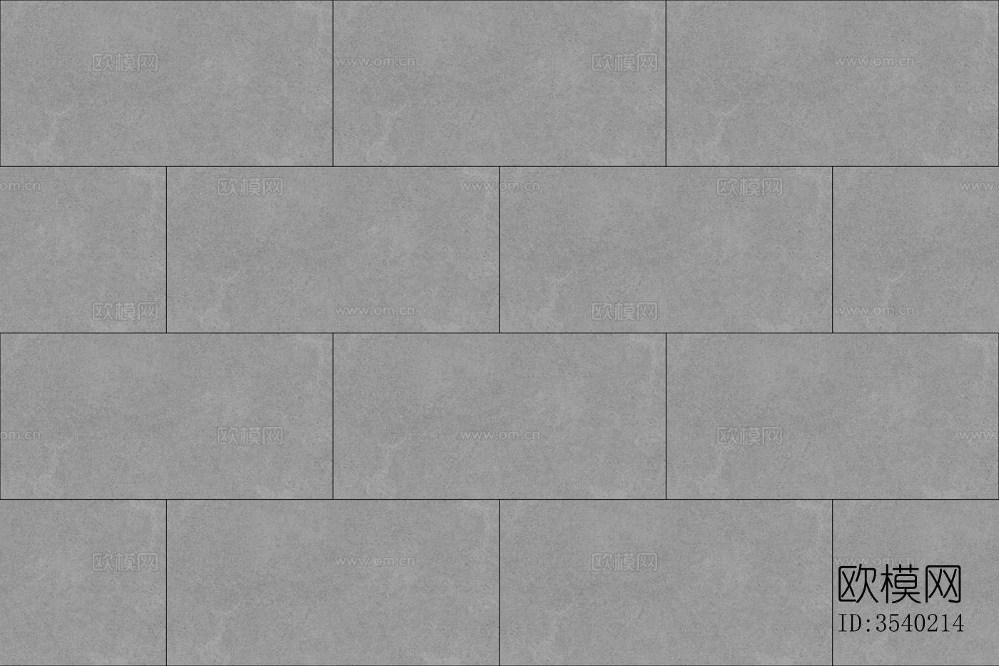 工字铺灰色大理石_错缝砖贴图下载