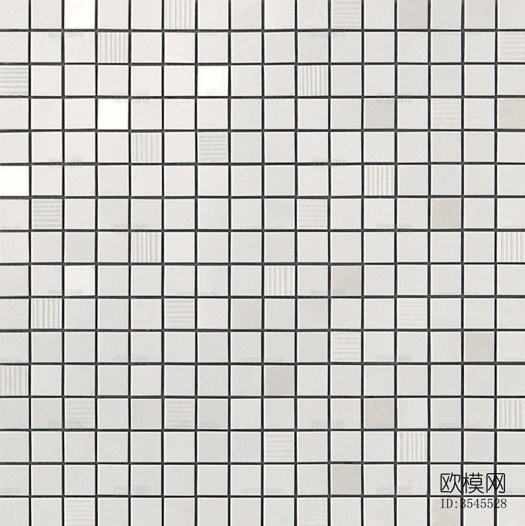 灰色瓷砖马赛克下载（渲染图2）