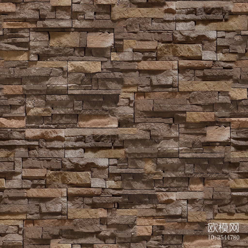 无缝室外建筑文化石岩石材拼花墙砖墙面地面下载