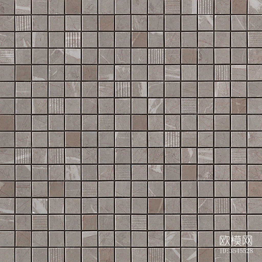灰色瓷砖马赛克下载（渲染图3）