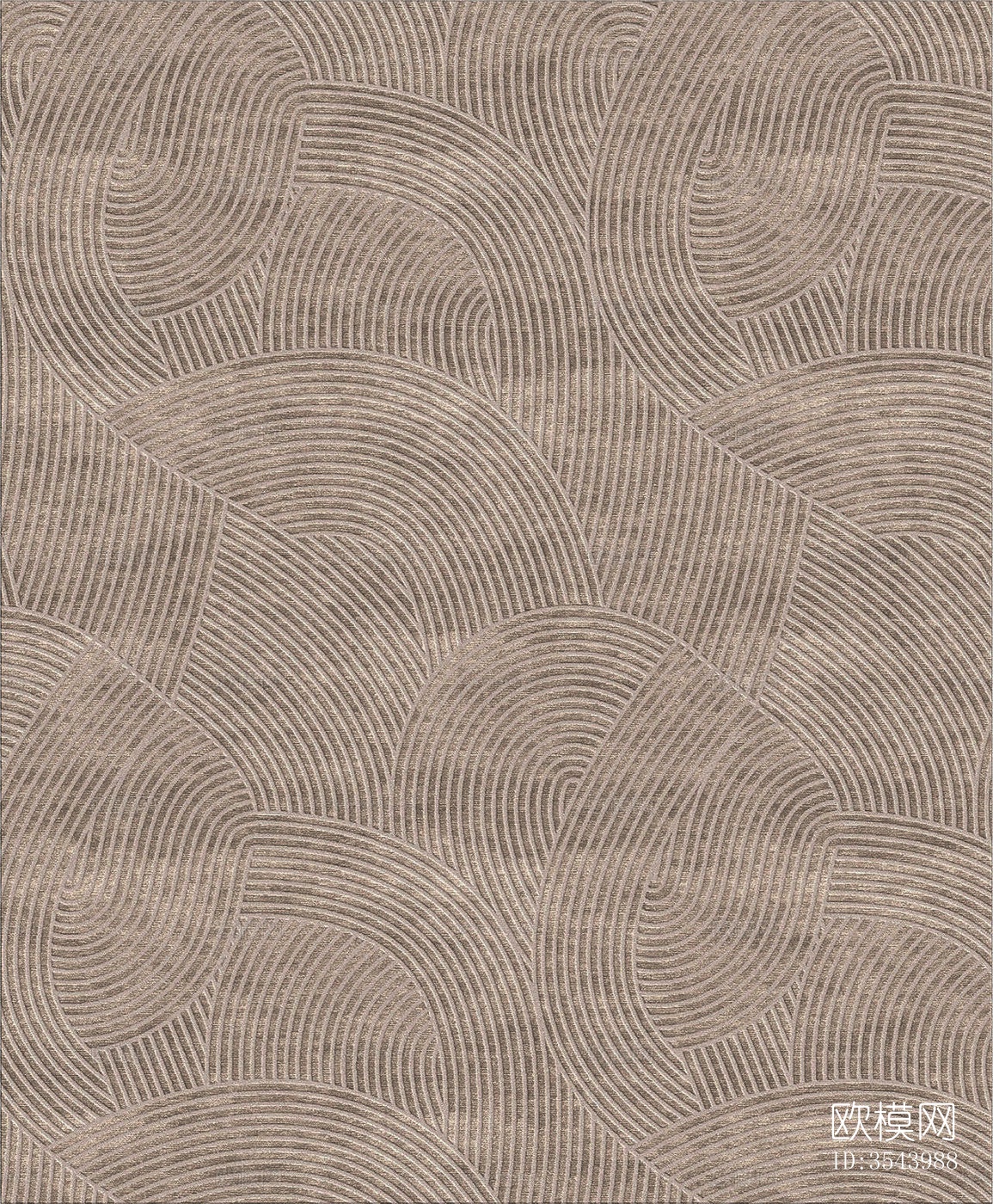 现代灰棕色艺术纹理地毯贴图下载