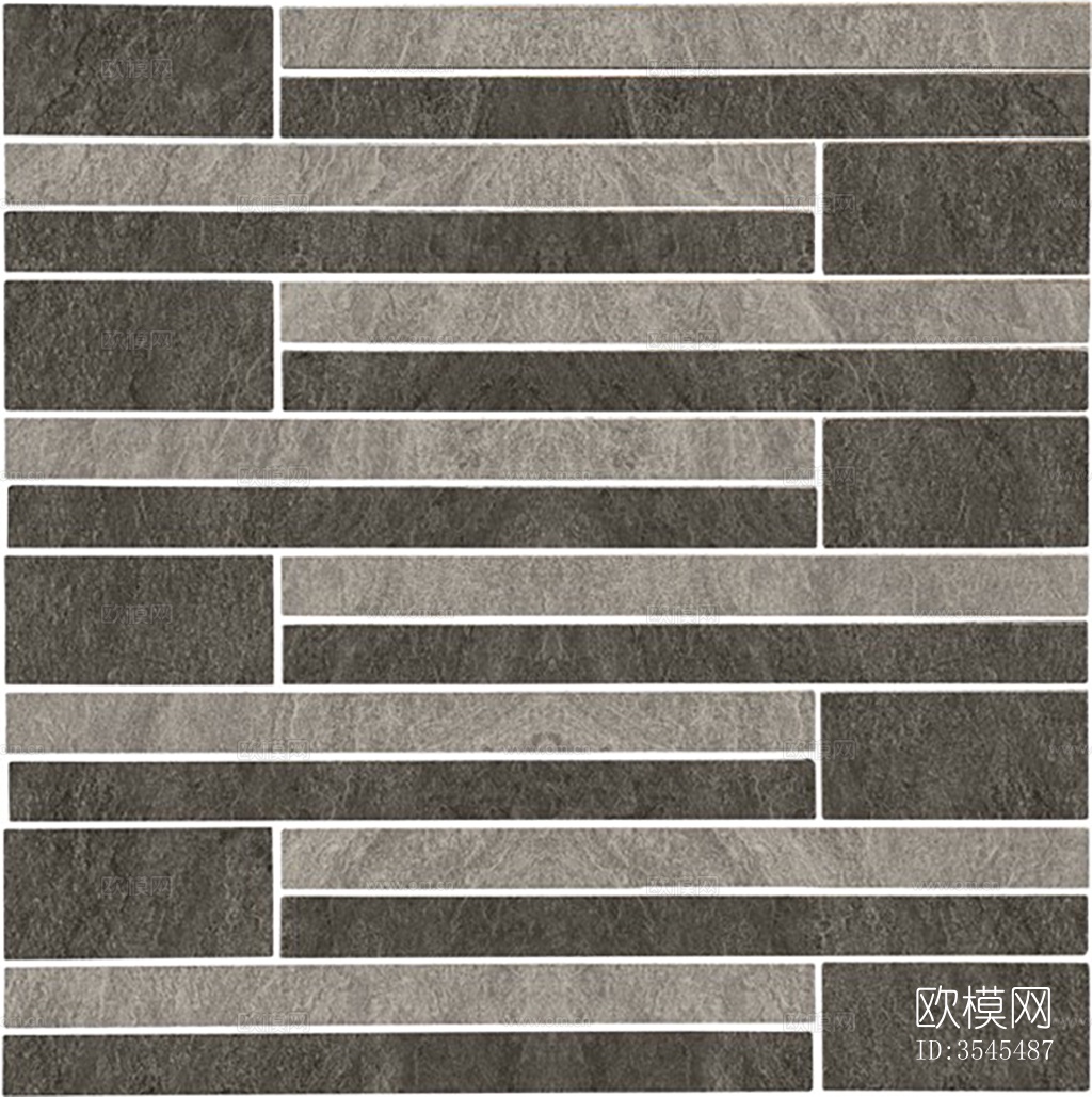 灰色现代简约石材拼花下载
