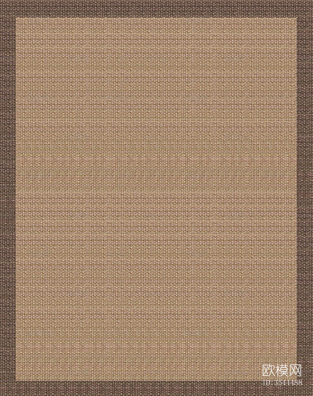 亚麻地毯素色地毯榻榻米贴图新中式地毯下载