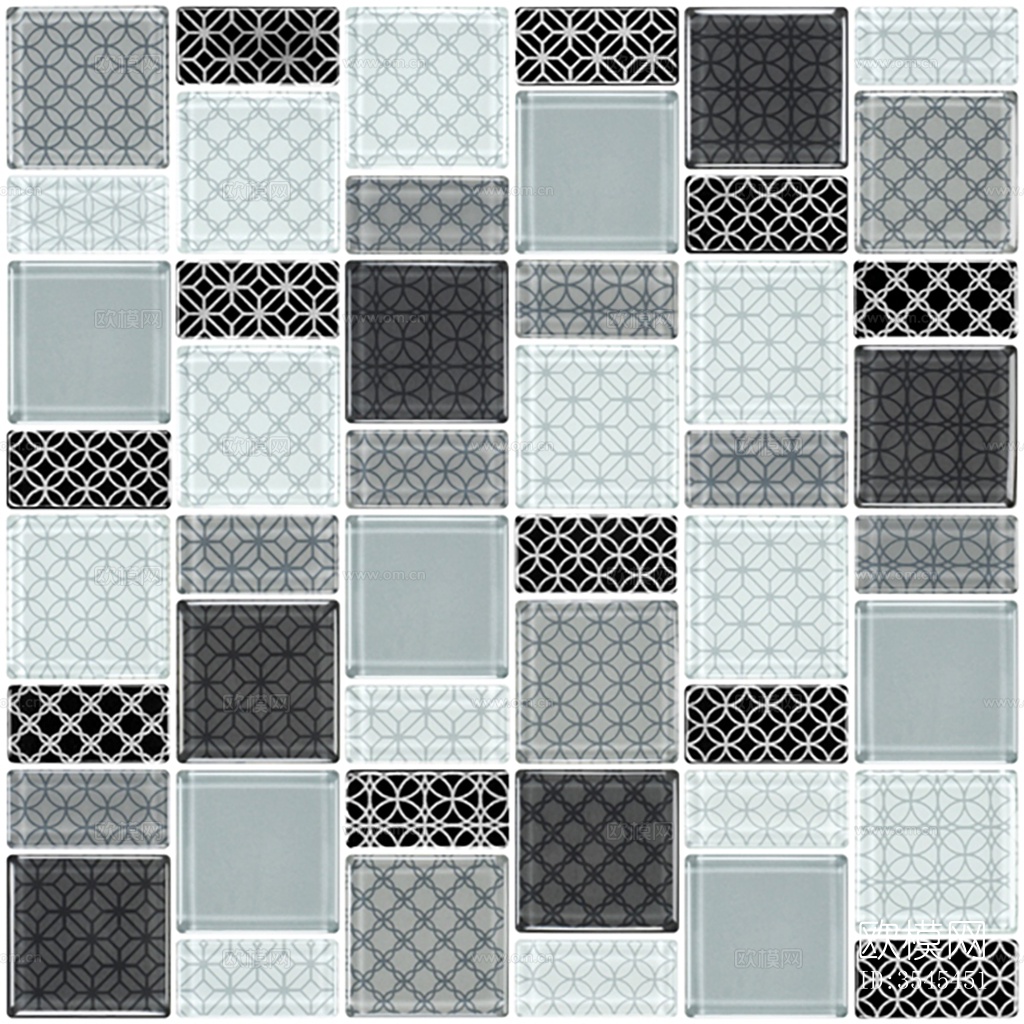 玻璃马赛克下载（渲染图1）