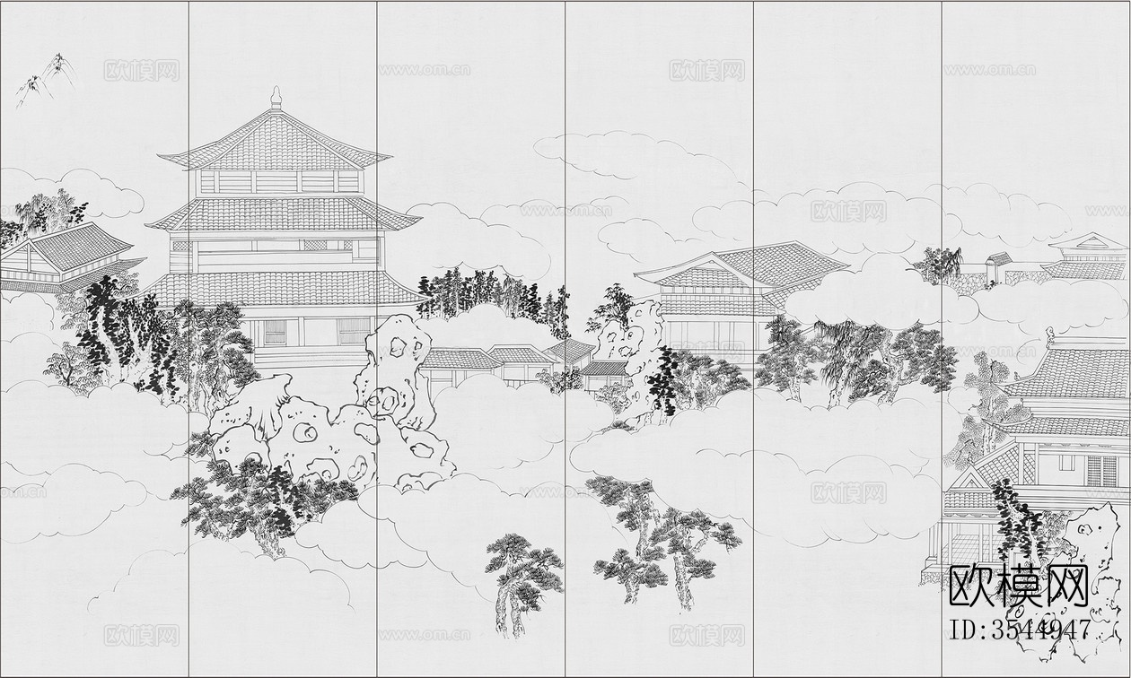 中式背景图下载