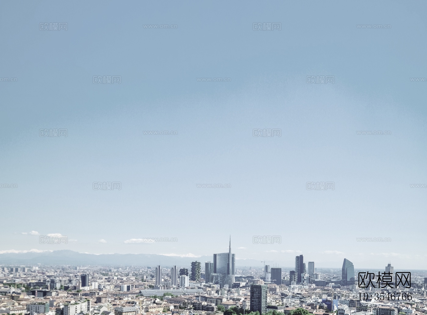 高层风景贴图 外立面0487下载