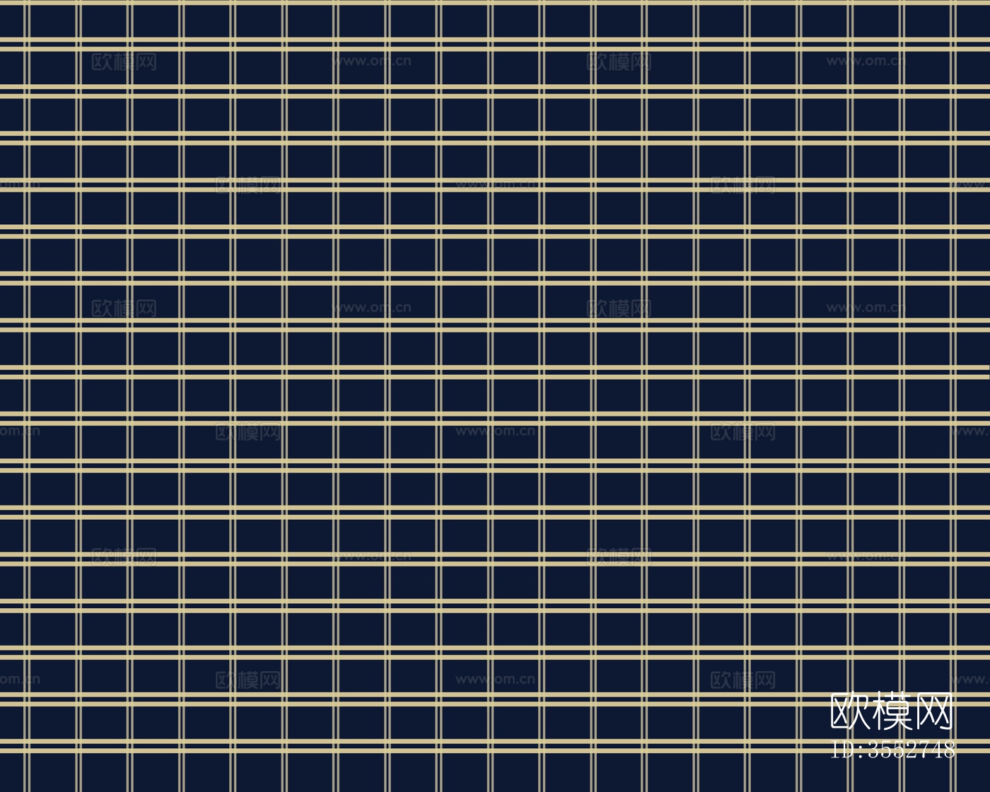 现代简约轻奢中式布艺格子布纹下载（渲染图6）