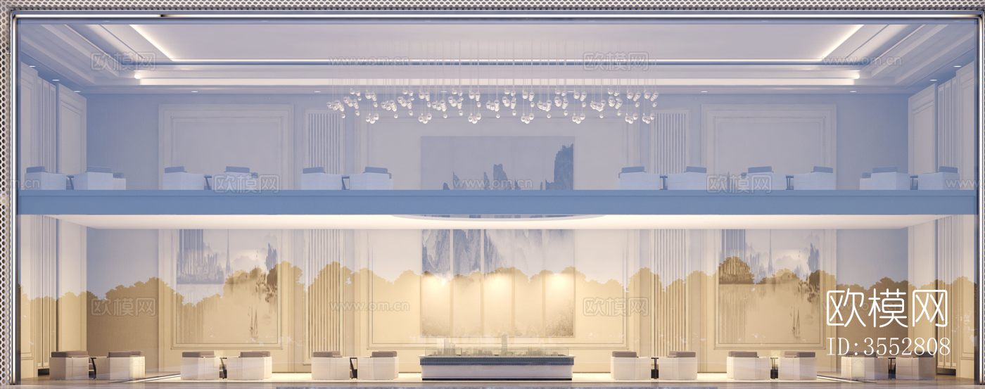 商业售楼处玻璃橱窗贴图下载