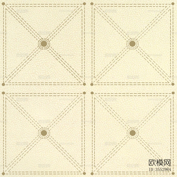 皮革-皮纹砖图案高清贴图下载（渲染图4）