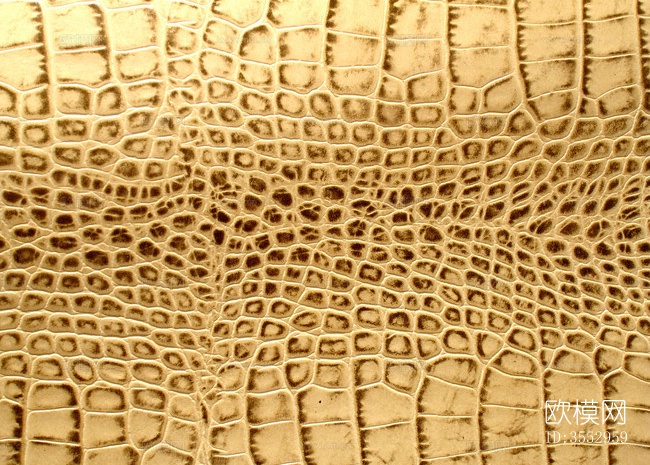 蛇皮现代皮革纹理皮图案布艺 壁纸 肌理 高清 贴图下载（渲染图3）