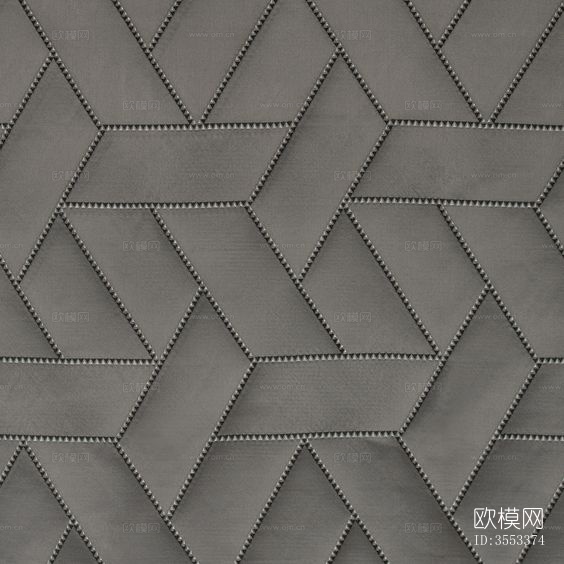现代轻奢凹凸压纹肌理软包皮革纹理贴图下载