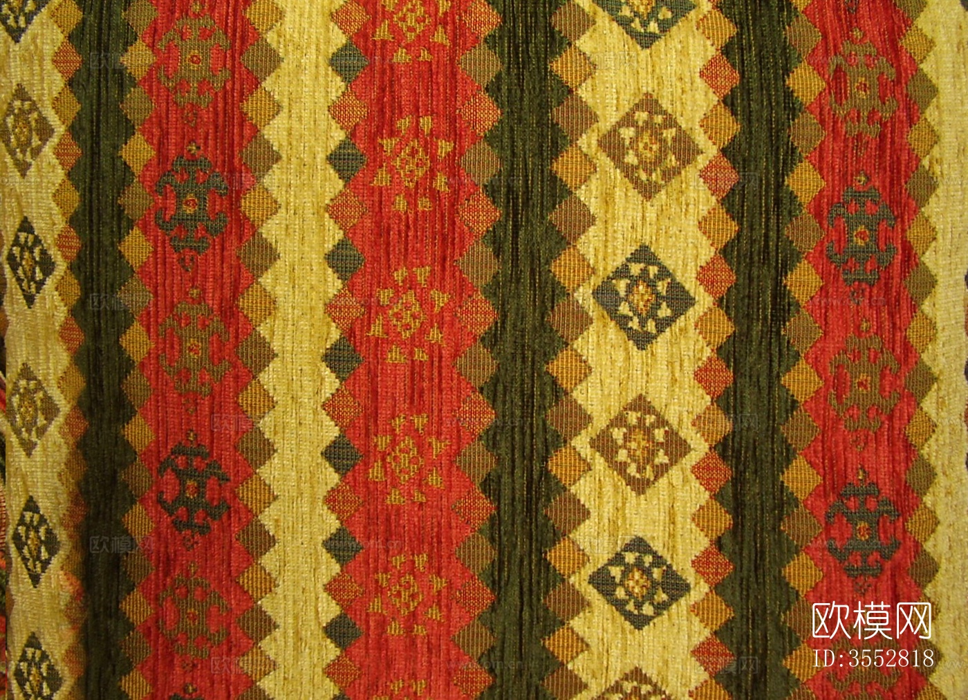 现代简约 条纹 布艺 布纹 壁纸 肌理 高清 贴图下载（渲染图1）