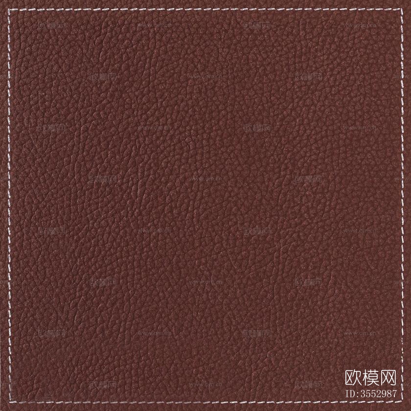 皮革-皮纹砖图案高清贴图下载（渲染图7）