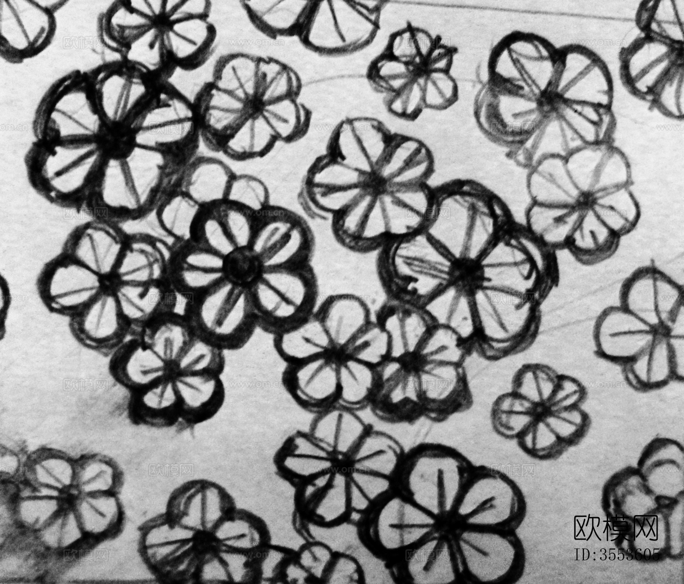 现代轻奢凹凸压纹图案肌理软包皮革纹理贴图下载