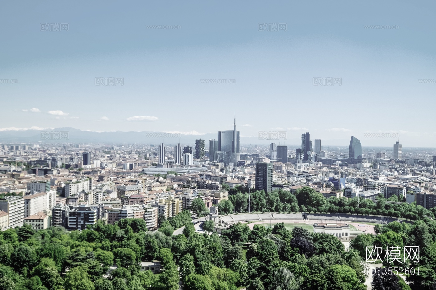 都市外景 窗景贴图下载