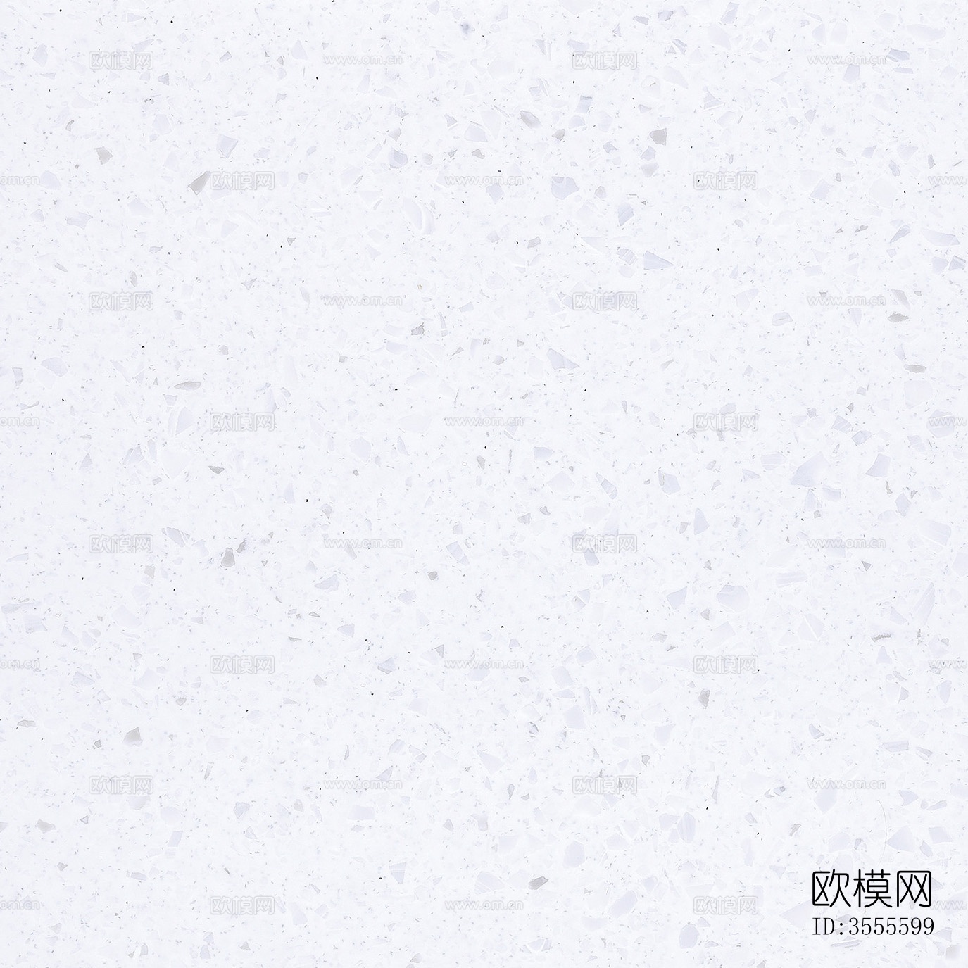 无缝冰雪白色水磨石