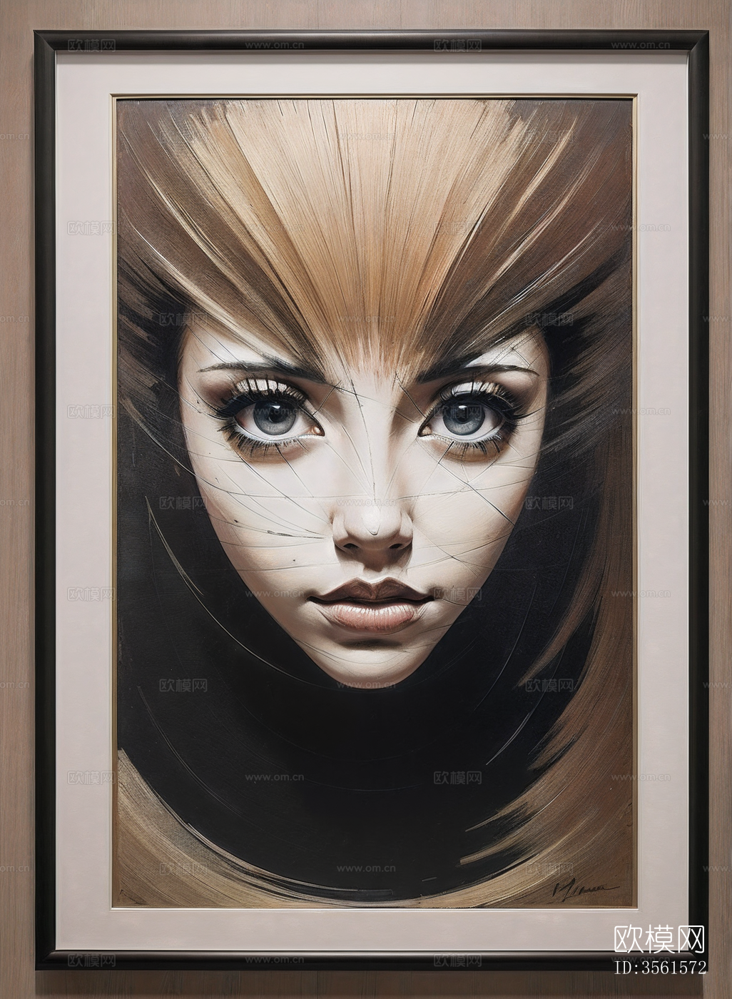 现代艺术挂画下载