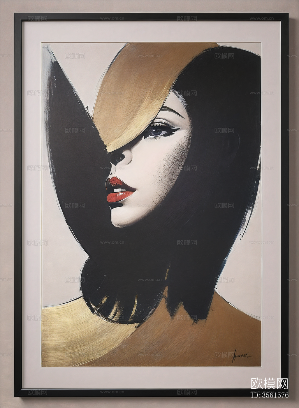 现代艺术挂画下载