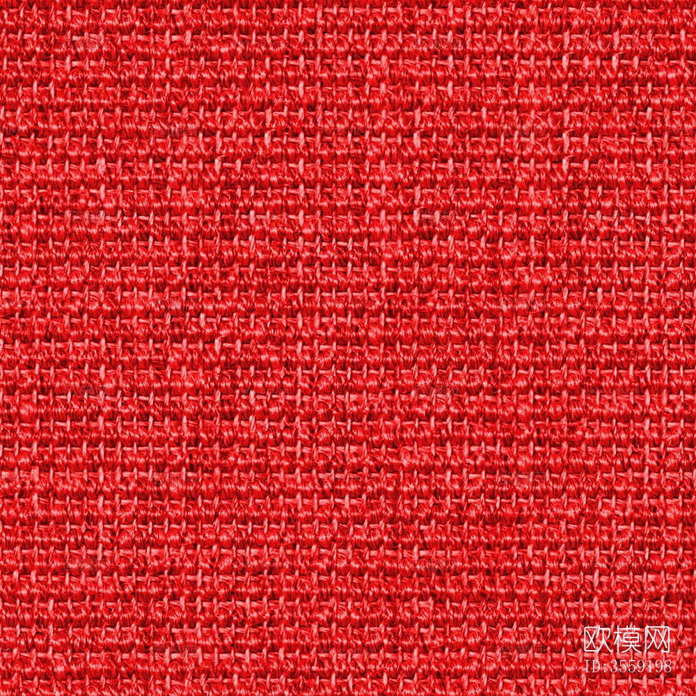 无缝现代酒店办公室红色粗纹肌理满铺地毯地垫下载