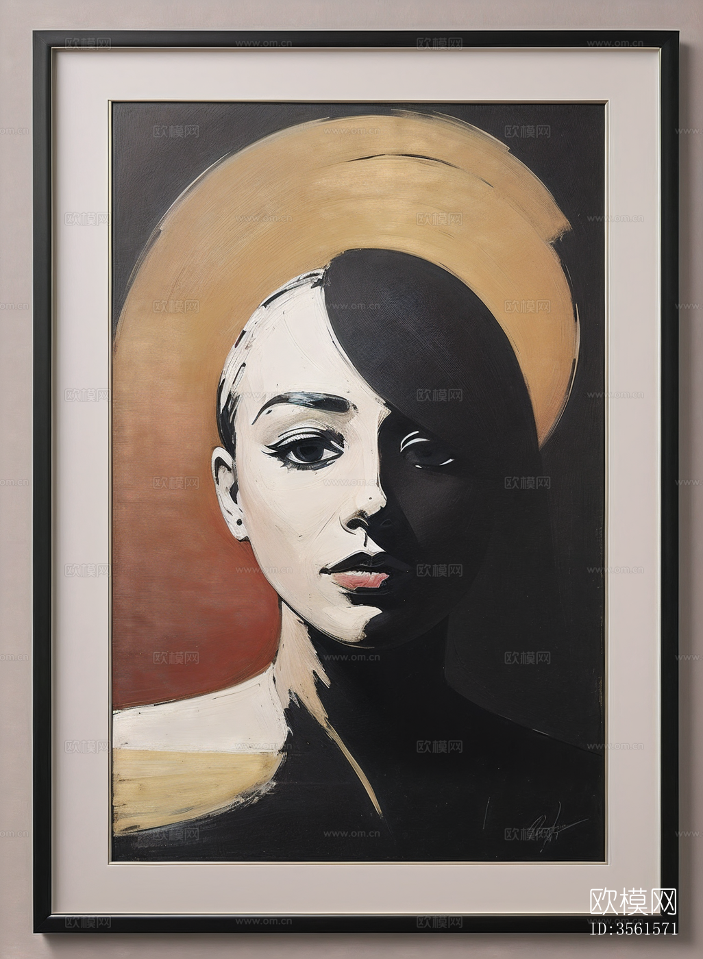 现代艺术挂画下载