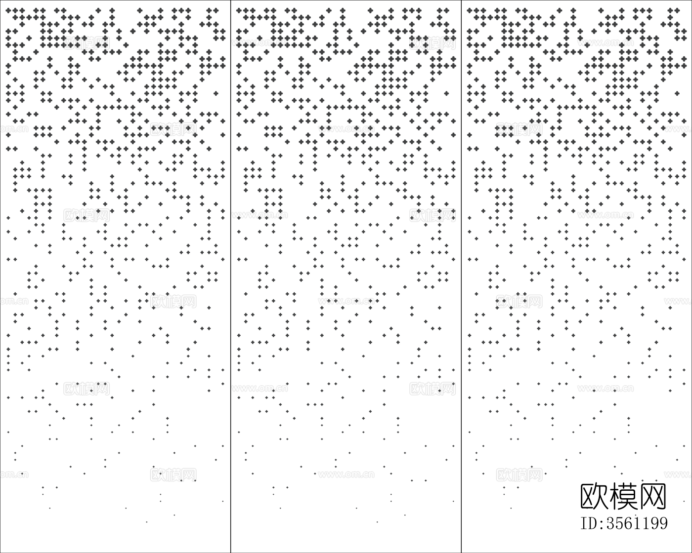 渐变冲孔铝板贴图下载