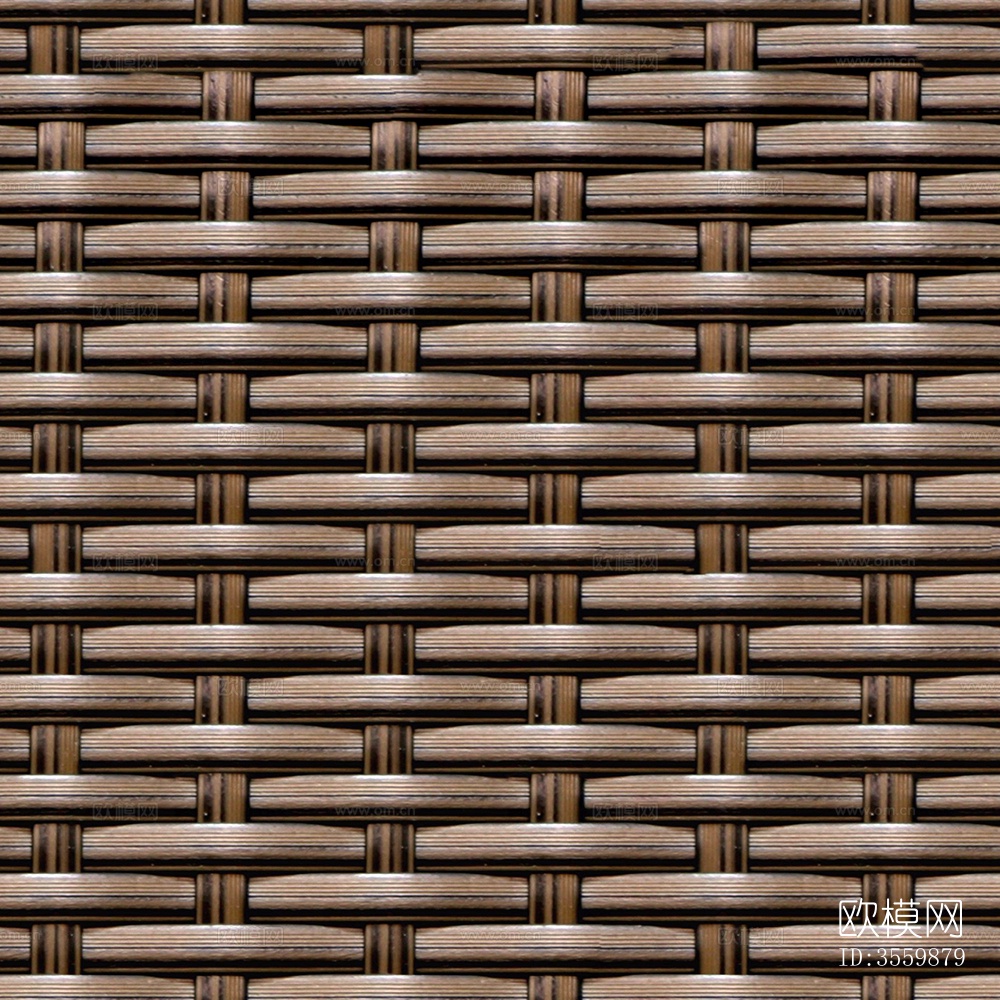 无缝浅棕色藤条藤编竹编编织材质下载