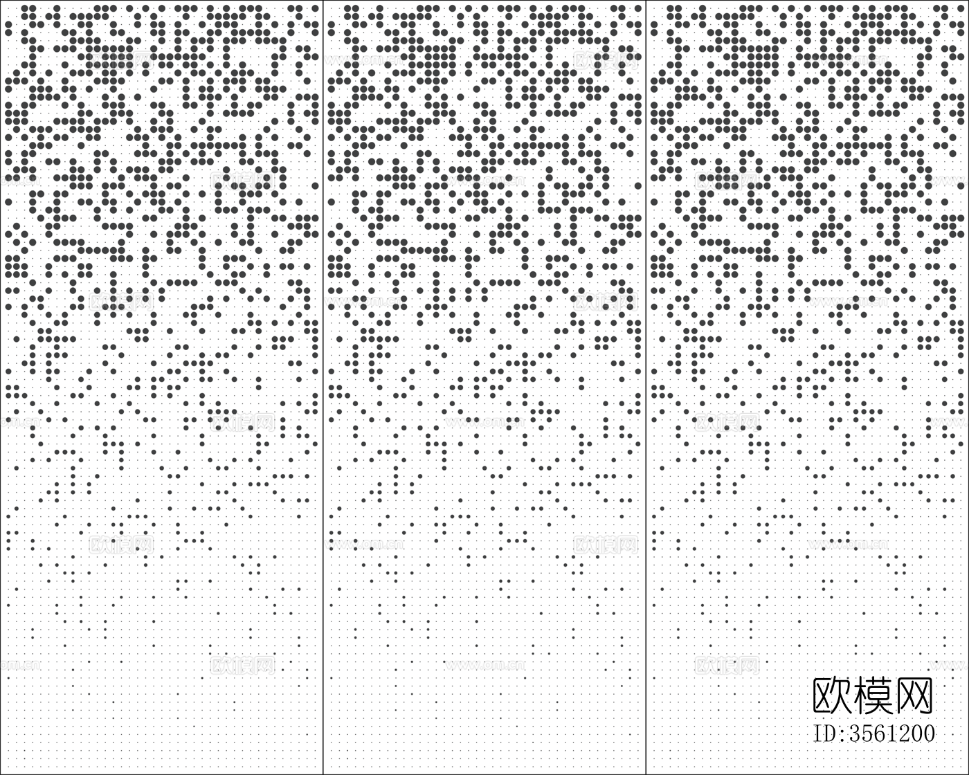 渐变冲孔铝板贴图下载