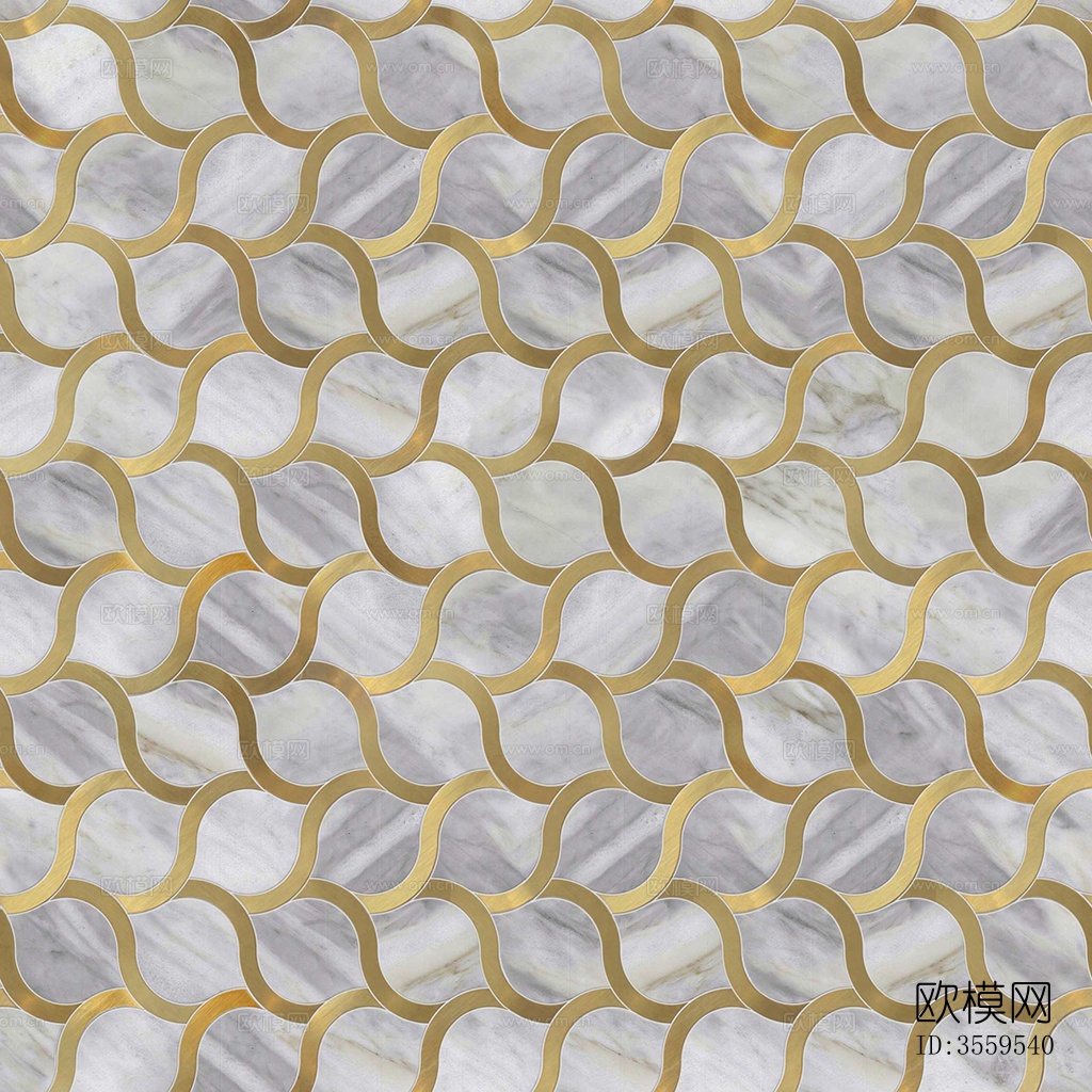 无缝现代白色大理石石材几何拼接拼花图案瓷砖地砖墙砖下载