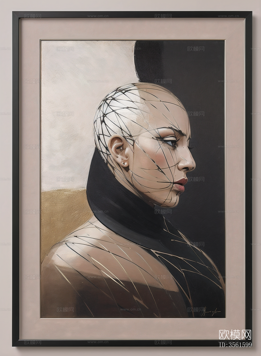 现代艺术挂画下载