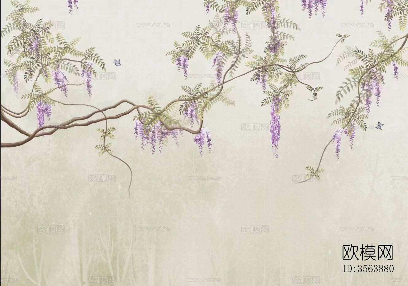 复古中古壁画下载