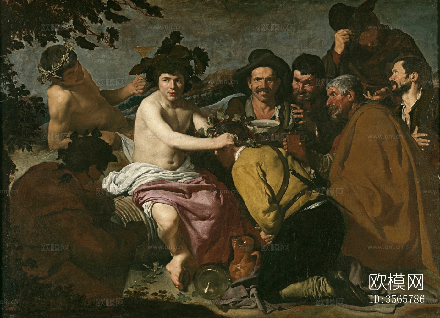 西方人物画下载