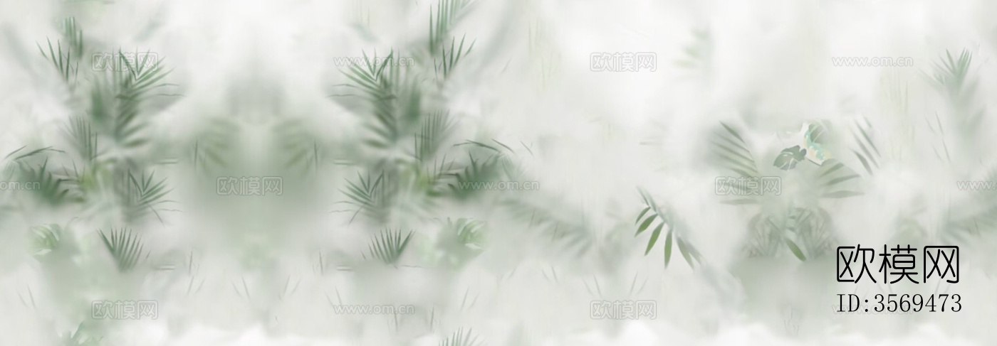 新中式中式亚克力_丝雾板_冰裂板_竹影板贴图下载