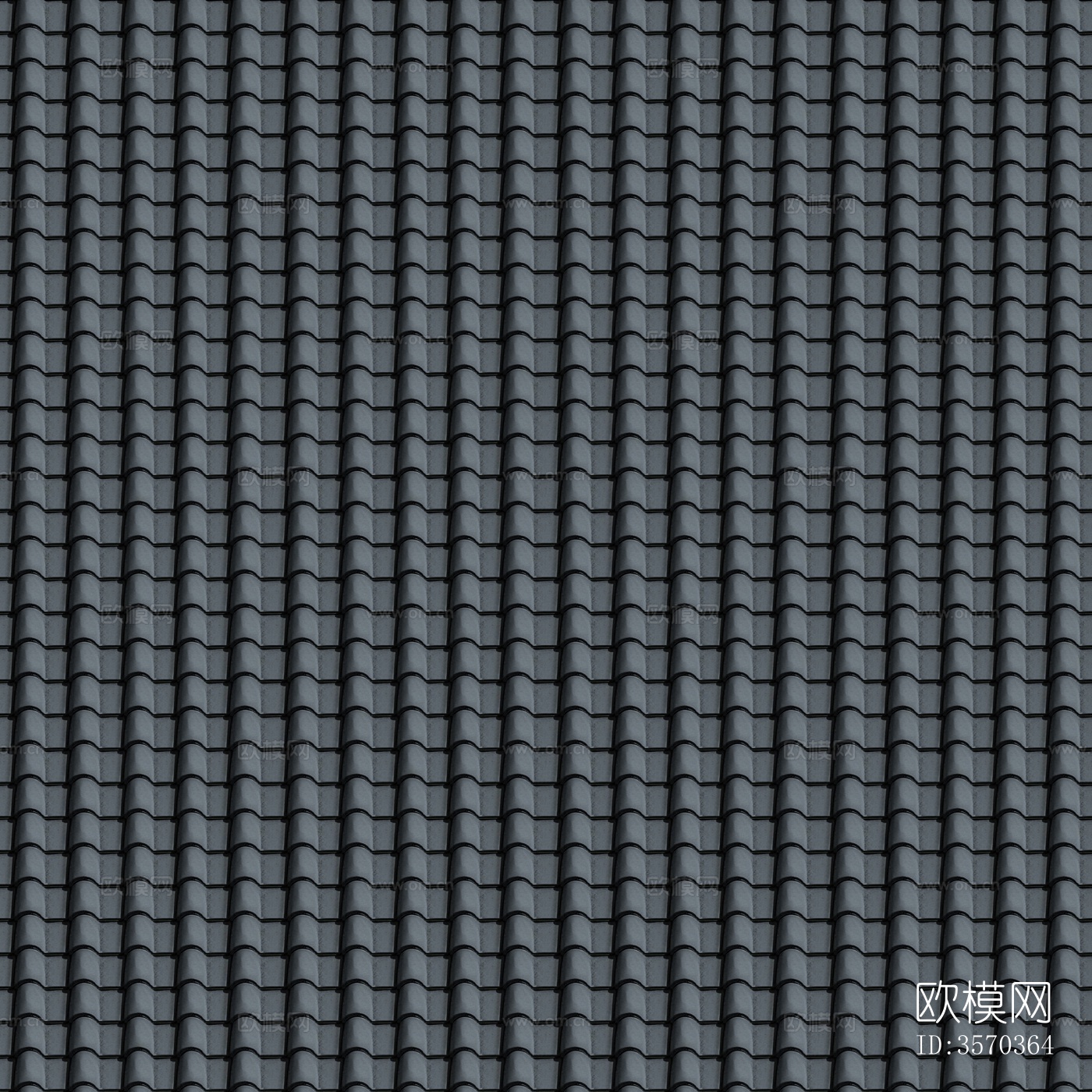 无缝古建瓦_青瓦_沥青瓦瓦片_屋顶瓦片_琉璃瓦_水泥瓦贴图下载