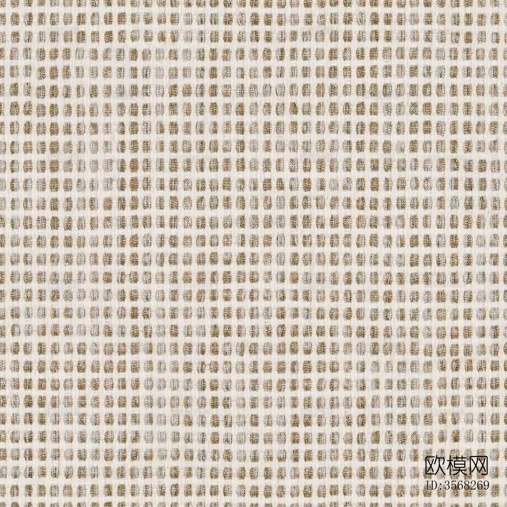 无缝米黄色诧寂奶油风华夫格布纹贴图下载