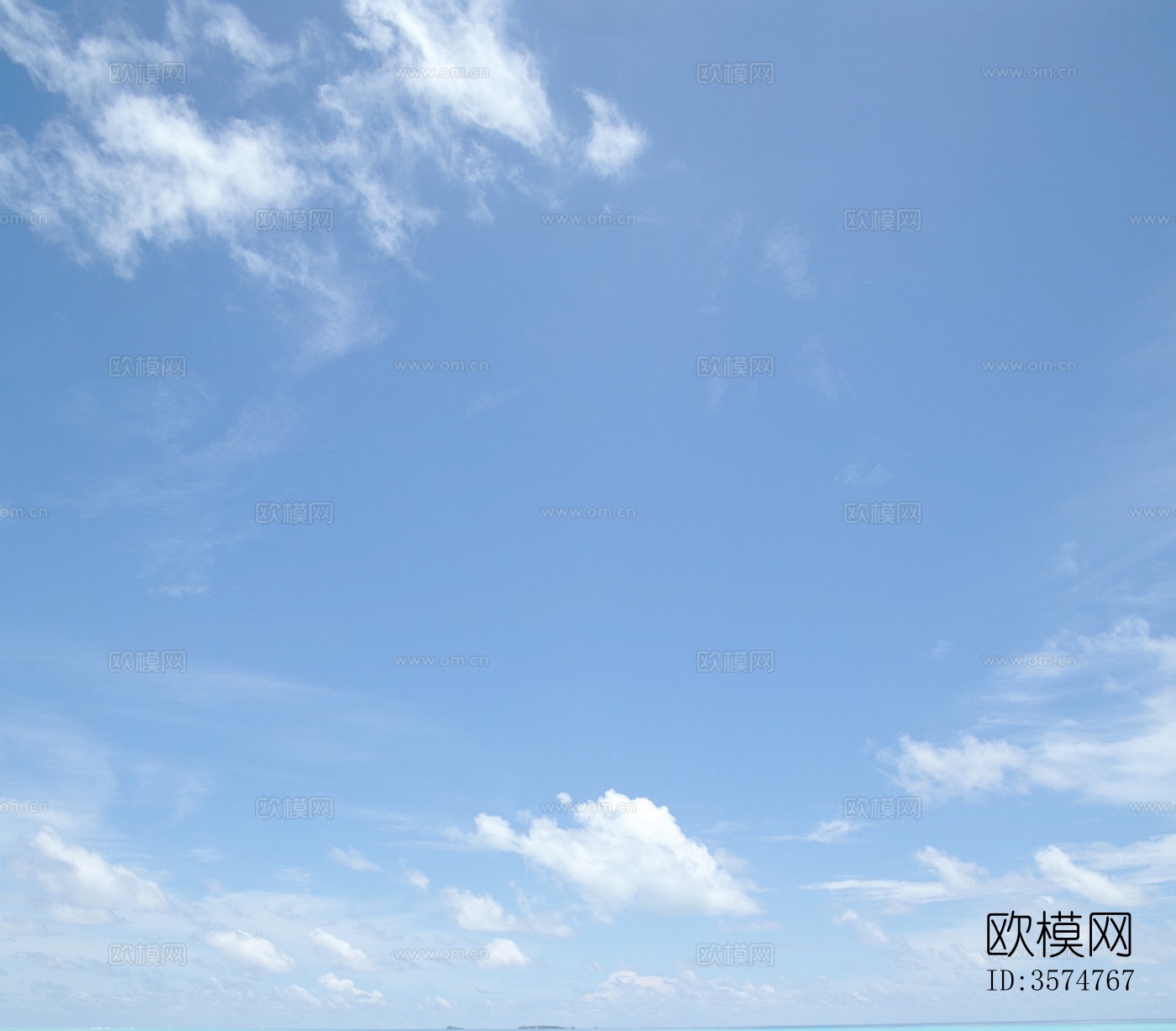 户外蓝天白云天空下载