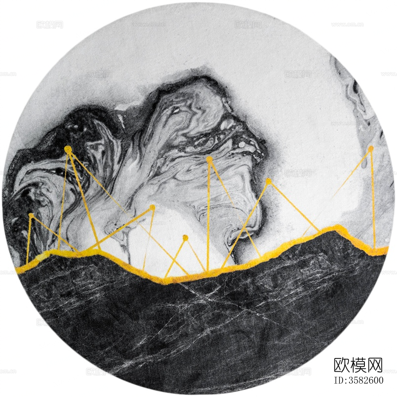 超清中式地毯贴图下载