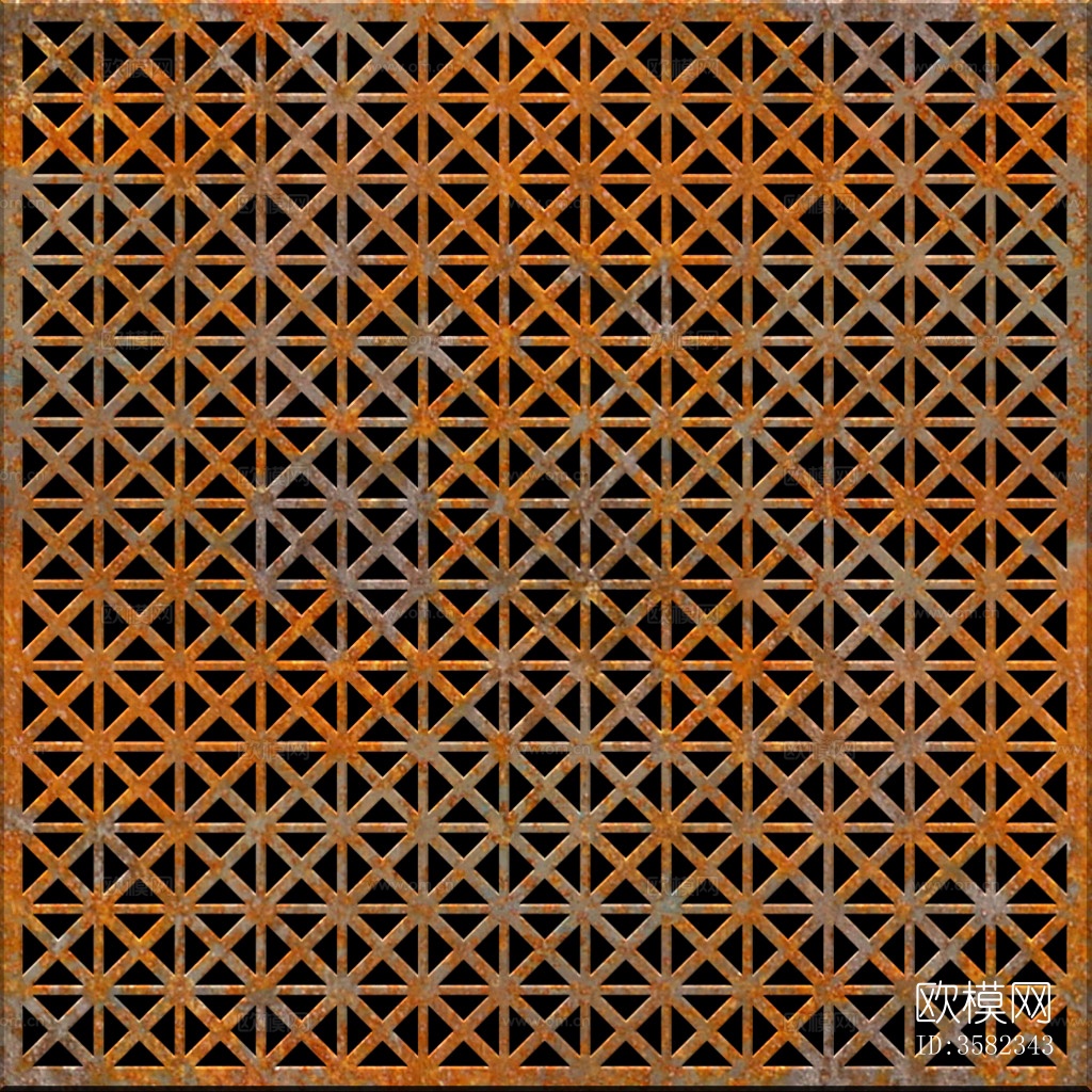 穿孔铝板 穿孔金属板 穿孔板 旧金属穿孔板下载（渲染图1）