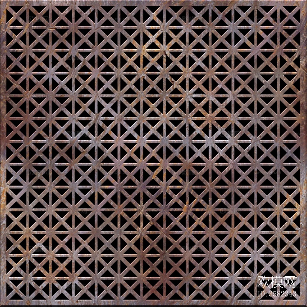 穿孔铝板 穿孔金属板 穿孔板 旧金属穿孔板下载（渲染图2）