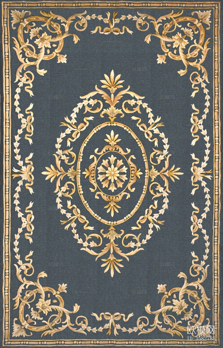 超清中式地毯贴图下载