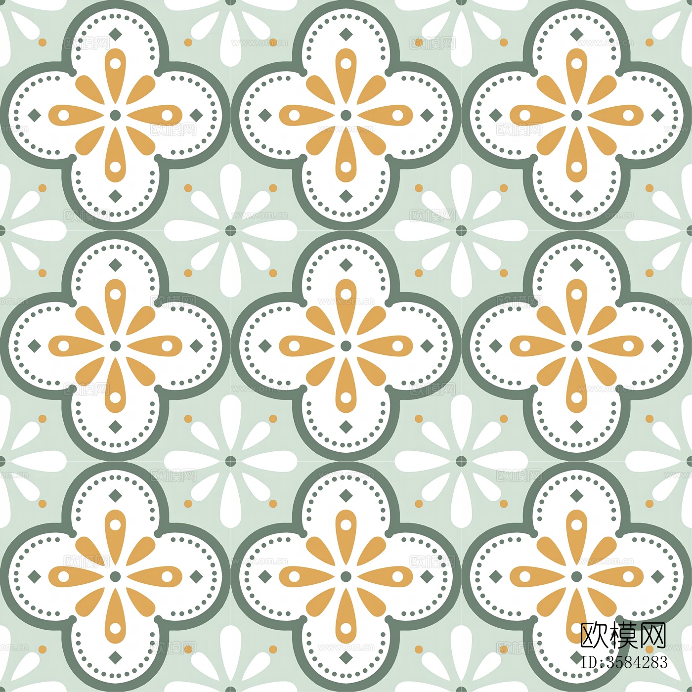 复古彩色拼花花砖下载